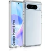 Wsiiroon skaidrus telefono dėklas, skirtas google pixel 8 pro, atsparus smūgiams, įbrėžimams, pirštų atspaudams, neslystantis, apsaugantis nuo kritimo, apsauginis dėklas, palaiko belaidį įkrovimą, skirtas pixel 8 pro