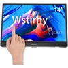 Wstirhy nešiojamas jutiklinis monitorius Usb C 14 colių 1920 x 1080p Ips jutiklinis ekranas su garsiakalbiais, Hdmi, Type-c kelioninis išorinis monitorius, skirtas Pc nešiojamam kompiuteriui XBOX Ps4/5 Switch