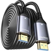 Wtpgti 8k Hdmi šviesolaidinis kabelis 20 m, Hdmi 2.1 kabelis 48 Gbps itin didelės spartos, skirtas montuoti sienoje Cl3, Aoc 8k @ 60hz, 4k @ 120hz/144hz dinaminis Hdr Earc Dolby Hdcp2.2 suderinamas su Ps5, XBOX Seriesx, Pc
