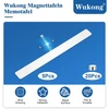 Wukong magnetinė atmintinė lenta 30 x 4 mm, 5 vnt. lipnių magnetinių juostelių su 20 vnt. 5 x 3 mm neodimio magnetais, stipri biurui, skelbimų lentai, nuotraukų sienai, dokumentams (balta)