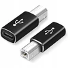 Wulkancenpl adapteris iš usb-c į usb 2.0 b tipo spausdintuvo fakso skaitytuvą cf - bm