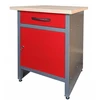 Wuteh garažo dirbtuvių stalas 60cm x 60 cm S1d1 Pb raudonas