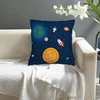 Xbfocnh vaikiškas dekoratyvinis pagalvėlės užvalkalas su raštu 45 x 45 cm, 1 vnt. kūdikių pagalvėlių užvalkalai vežimėliams, organinės medvilnės pagalvės užvalkalas su užtrauktuku