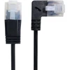 Xiwai Cat6a Ethernet Kabelis, 2m, Kairysis Kampas Rj45