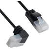 Xiwai Cat6a Ethernet kabelis, 3m, kampinis Rj45 Utp tinklo laidas