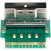 Xiwai Pci-e Slimline Sas 4.0 Sff-8654 8i 74pin į Sff-8654 74pin jungtis iš tėviškos į moterišką prailginimo adapterį kampuoti testavimo įrankiai