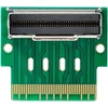 Xiwai Pci-e Slimline Sas 4.0 Sff-8654 8i 74pin į Sff-8654 74pin jungtis iš tėviškos į moterišką prailginimo adapterį kampuoti testavimo įrankiai