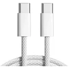 Xiwai usb c kabelis 27w 65w 480mbps duomenų perdavimo kabelis type c greitas įkrovimas mobiliesiems telefonams planšetiniams kompiuteriams nešiojamiesiems kompiuteriams 2m baltas
