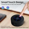 Kompiuterio kolonėlės Xleader Bluetooth kolonėlė, maža muzikos dėžutė su išmaniuoju jutikliniu mini bluetooth garsiakalbiu, atsparus vandeniui radijas dušui, dovanos mergaitėms, berniukams, vyrams, moterims, vaikams (juoda)