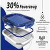 Xsquo Useful Tech 3 dalių 316 nerūdijančio plieno bento priešpiečių dėžutė, tinkama mikrobangų krosnelei, šaldytuvui, 2800 ml, 1400 ml, 600 ml, stovyklavimo priešpiečių dėžutė, priešpiečių dėžutė biurui, Vital Tools serijos bento