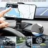 Xywcai automobilinis telefono laikiklis, universalus 360 laipsnių besisukantis telefono laikiklis – prietaisų skydeliui, skydeliui nuo saulės, automobilio veidrodėliui, tinkamas visiems išmaniesiems telefonams