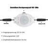 Yamlten 12 V Cob Led juosta, 6000 K, šaltai balta, Led juosta su judesio davikliu, maitinimo adapteris, 320 Led/m svetainei, spintai, miegamajam, „pasidaryk pats“ Led juosta 3 m