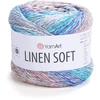 Yarnart Linen Soft siūlai / 100 g / linas viskozė medvilnė / 7402 / mix