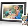 Objektyvas Yaxtifiu Skaitmeninis nuotraukų rėmelis Wifi 10.1 colio elektroninis nuotraukų rėmelis 1280 x 800 Hd Ips Lcd jutiklinis ekranas, automatinis pasukimas, nuotraukų ar vaizdo įrašų siuntimas per Vphoto programėlę, dovana Motinos dienai