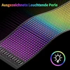 Yayza! universalus led slenkantis šriftas, rgb programuojamas lankstus led matricos ekranas, 595 x 120 mm panelės tekstas vakarėliams, parduotuvei, reklaminiam skydeliui, automobiliui, sunkvežimiui