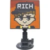 Yedzen Pixel Art skaitmeninis nuotraukų rėmelis, 32 x 32 Rgb 128 x 131 mm programuojamas Led skydelis, Usb automobilinis Bluetooth Led rezultatų suvestinės ženklas automobiliui, parduotuvei, viešbučiui