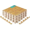 Yes4all 30 x 30 cm iki 3.3 m² rinkinys 12/16/36 Eva kilimėlių apsauginiai kilimėliai grindų apsauga grindų plytelės sportinis kilimėlis treniruočių kilimėlis sporto salės kilimėlis baseino paklotas lauko garažo grindų kilimėlis lauko stovyklavimui