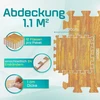 Yes4all 30 x 30 cm iki 3.3 m² rinkinys 12/16/36 Eva kilimėlių apsauginiai kilimėliai grindų apsauga grindų plytelės sportinis kilimėlis treniruočių kilimėlis sporto salės kilimėlis baseino paklotas lauko garažo grindų kilimėlis lauko stovyklavimui