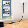 Yinettech usb 3.0 ilginamasis duomenų kabelis, jungtis iš tėčio į mamą, 90 laipsnių kampu, viršutinė ir apatinė jungtis, 30 cm kabelis, 5 gbps duomenų perdavimo sparta