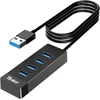 Yinker 4 portų usb 3.0 šakotuvas 3 m su 5 gbps sparta ir 5 v usb-c maitinimo šaltiniu - usb šakotuvas skirstytuvas biurui, namų biurui, žaidimams ir išoriniams įrenginiams