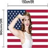 Yoimckay Jav vėliava 3x5 pėdų vidaus ir lauko Lizzy Grant amerikietiškas gobelenas sienų dekoracija miegamajam svetainei bendrabučio kambariui (01)