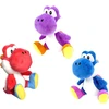 Yoshi pliušinė figūrėlė, 3 dalių rinkinys, raudona, mėlyna, violetinė, 30 cm, minkštas, dinozauras, mielas žaislas, pliušinis, tinkamas nuo pirmųjų gyvenimo mėnesių