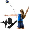 Yosoo Health Gear tinklinio treniruočių įranga, treniruočių pagalbos juosta, elastinės pasipriešinimo juostos rinkinys skirtas praktikos padavimams, rankų mosto perdavimui, vikrumo treniruočių šuolio pratimui