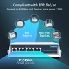 Šakotuvas Yuanley 8 prievadų Gigabit lauko Poe jungiklis, 120w
