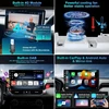 Automagnetola Yuntx 9 colių android 14 automobilinis radijas, skirtas jeep renegade 2015–2018 | octa core | 6 gb 128 gb | įmontuotas 4g lte | carplay ir android auto | dsp | dab | hdmi | dviejų dažnių wifi | bluetooth