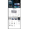 Automagnetola Yuntx 9 colių android 14 automobilinis radijas su sat nav toyota yaris xp90 (2005-2012) | octa core | 6gb 128gb | įmontuotas 4g lte | carplay & android car | dsp | dab | hdmi | dual band wifi | bluetooth
