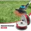 Ywnyt Gardena 5306-20 žoliapjovės ritė 1,65 mm x 9,2 m atsarginė ritė ir valas, skirtas Gardena Turbo Trimmer Smallcut 300, Gardena Turbo Trimmer Art 8844 ir Art 8845 (5 vnt.)