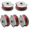 Ywnyt Gardena 5306-20 žoliapjovės ritė 1,65 mm x 9,2 m atsarginė ritė ir valas, skirtas Gardena Turbo Trimmer Smallcut 300, Gardena Turbo Trimmer Art 8844 ir Art 8845 (5 vnt.)