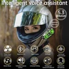 Yytfy motociklo šalmo garsiakalbis bluetooth ausinės bluetooth šalmo ausinės su balso asistentu, ipx67 atsparios vandeniui ir hifi garso kokybės bluetooth ausinės 1200 mah baterija