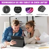 Zabatoco dėklas su klaviatūra, skirtas Lenovo Tab P11 Gen 2 11.5 colių planšetiniam kompiuteriui, bluetooth Qwertz klaviatūra su 7 spalvų apšvietimu, skirta Lenovo P11 (2nd Generation)