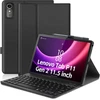 Zabatoco dėklas su klaviatūra, skirtas Lenovo Tab P11 Gen 2 11.5 colių planšetiniam kompiuteriui, bluetooth Qwertz klaviatūra su 7 spalvų apšvietimu, skirta Lenovo P11 (2nd Generation)