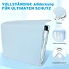Zabatoco klaviatūros dėklas, skirtas ipad 9th generation 10.2 colių, qwertz klaviatūros dėklas su rašiklio laikikliu, belaidė nuimama klaviatūra, skirta ipad 10.2 (9/8/7 gen 2021/2020/2019, ipad air 3, ipad pro 10.5), mėlyna