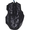 Kilimėlis Žaidimų pelė, 7 mygtukų Usb laidinė optinė žaidimų pelė lengvos kompiuterinės pelės, skirtos Pc žaidimams, skirtos 7/8/10/xp, skirta Vista, skirta Linux, skirta Mac