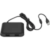 Žaidimų valdiklio keitiklis, skirtas N64 valdikliui, 2-in-1 žaidimų pulto keitiklio adapteris, skirtas Switch Pc, lengvas montavimas, patogus perdavimas, palaiko du N64 valdiklius