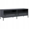 TV staliukas Zakito Home Industrinė Tv spintelė, antracito spalvos, 135x39x43,5 cm