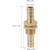 Žalvarinis 8 mm dvipusis žarnos jungiklis