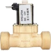 Ventiliatorius Žalvarinis solenoidinis vožtuvas vandens įleidimo jungiklis G3/4 uždarymo elektromagnetinis vožtuvas vandens įleidimo solenoidinis vožtuvas vandeniui (dc12v)