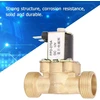 Ventiliatorius Žalvarinis solenoidinis vožtuvas vandens įleidimo jungiklis G3/4 uždarymo elektromagnetinis vožtuvas vandens įleidimo solenoidinis vožtuvas vandeniui (dc12v)