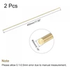 Žalvarinis strypas 5mm x 450mm, apvalus, 2 vnt. - modeliams ir amatams