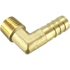 Žalvario jungiamosios detalės: 90 laipsnių kampas, 1/4 Pt, 10 mm