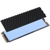 Zde aliuminio M.2 Ssd aušintuvas 70 x 20 x 2 mm su šilumą laidžia lipnia plėvele, skirtas Pc nešiojamam kompiuteriui Raspberry Pi M.2 2280 Ssd Nvme Led stiprintuvui Cpu Ic lustų grandinei