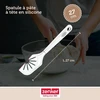 Zenker 44916 2-in-1 mentelė ir valymo mentelė šluotelėms valyti, silikoninis nailonas, rožinė, 27 cm