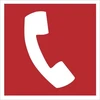Ženklas telefonas naudojimui pavojaus atveju fotoliuminescencinė plokštė 1vnt