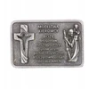 Ženklelis su Šv. Kristoforu. Vairuotojo malda. Metalinis.