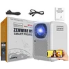 Zenwire Nešiojamas mini projektorius Fullhd 4k 12000lm Wifi Smart Multimedia