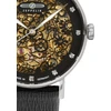 Zeppelin 7461 moteriškas laikrodis princess of the sky skeleton automatic su odiniu dirželiu